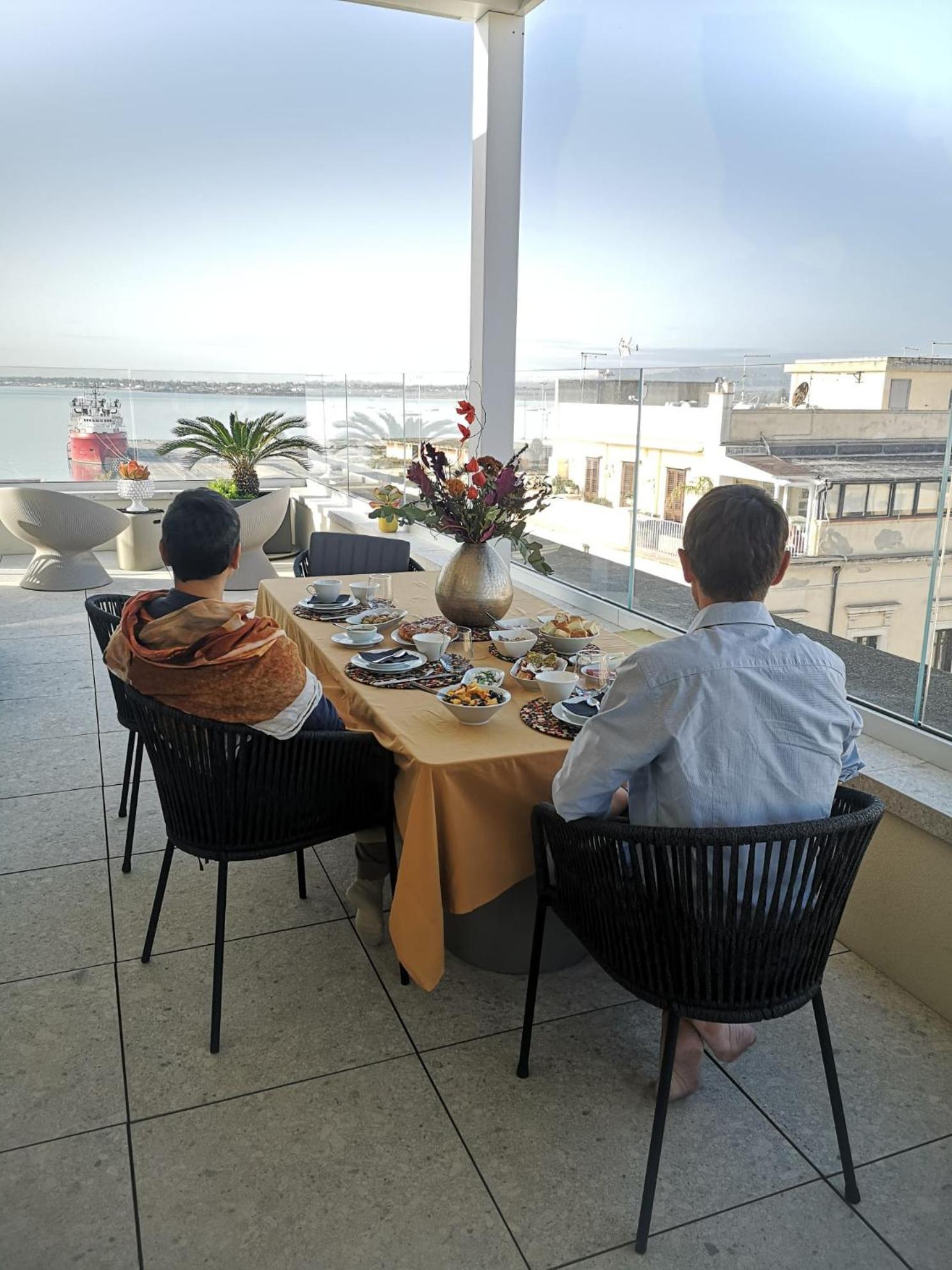 La Terrazza Sul Porto Acomodação com café da manhã Syracuse Exterior foto
